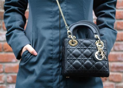 mini lady dior ostrich|Dior lambskin bag.